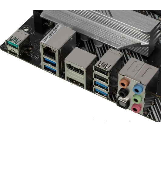 Материнская плата ASUS PRIME B550-PLUS, AM4, AMD B550, 4xDDR4, 6xSATA, 2xM.2, 1xPCIe 3.0 x16, 1xPCIe 4.0 x16, 3xPCIe x1, 1xDP, 1xHDMI, 1x 1Gb LAN, 1xUSB 3.2 Gen 2, 4xUSB 3.2 Gen 1, 2xUSB 2.0, 5x3.5 мм, 7.1, ATX