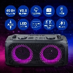 Колонка портативная Hyundai H-PS1030 черный/черный 40 Вт 2.0 BT 10м 3600mAh, фото3