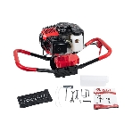 Мотобур бензиновый P.I.T. P51210 (2-х тактный, 1,8кВт, 52 см³, 8000 об/мин, бак 1,2 л, 7,5кг), фото2