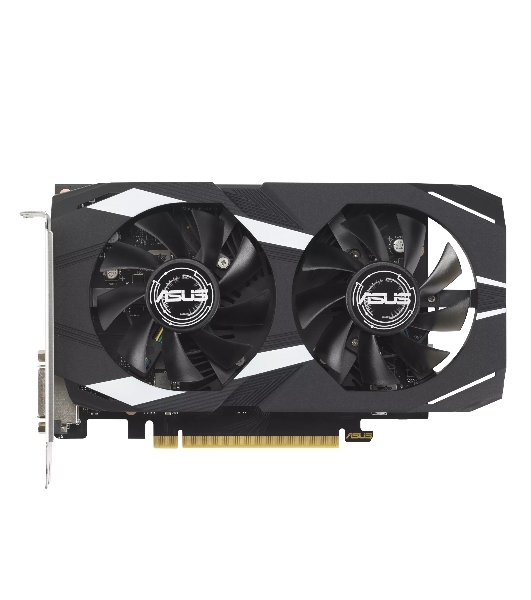Видеокарта Asus DUAL-RTX 3050-O6G NVIDIA GeForce RTX 3050 6Gb 96bit GDDR6 PCI-E 4.0 1507/14000 DVIx1 HDMIx1 DPx1 HDCP Ret