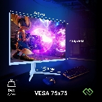Монитор 23.8' Digma Overdrive 24P410F IPS 1920x1080, 200 Гц, 2 мс, 16:9, 300 кд/м2, 1xHDMI, 1хDP, 1xUSB, 1x3.5 мм, голубой, фото3