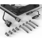 Вентилятор для корпуса ID-Cooling TF-12025-PRO-ARGb черный, 120 мм, 1800 об/мин, 35.2 дБ, 4 pin, фото6