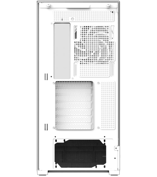 Компьютерный корпус ZALMAN P40 Prism, ATX, белый, WINDOW, 2x3.5', 3x2.5', 1xUSB TYPE-C, 2xUSB 3.0, REAR 1x120мм ARGb