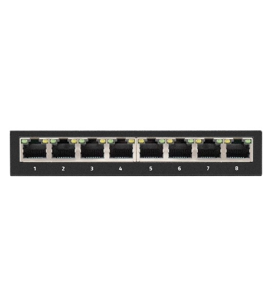 Коммутатор ExeGate EDGS-1008D, 8×1 Гбит/с, неуправляемый