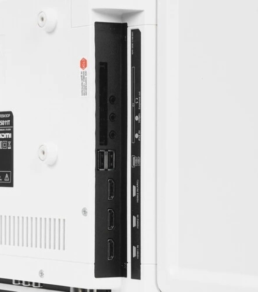 Телевизор Asano 43' 43LU5011T белый LED UHD 60Hz Салют ТВ