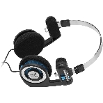 Проводные наушники KOSS Porta Pro Classic черный/голубой, накладные, проводной, складная конструкция, фото7