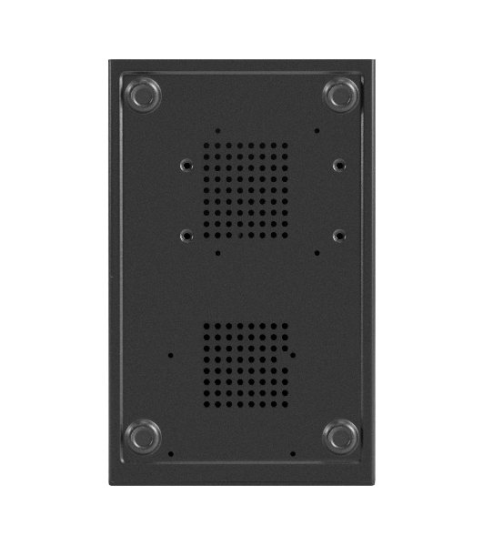 Компьютерный корпус Minitower ExeGate BAA-308M-AA500 (mATX, БП AA500 с вент. 8см, 2*USB, HD Audio, черный)