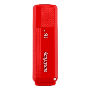 Флешка USB Smartbuy Dock Red (SB16GbDK-R), 16Gb, USB 2.0, R/W 15/5, красный