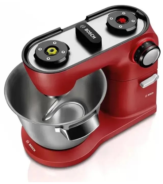Кухонная машина Bosch MUM9A66R00 планетар.вращ. 1600Вт красный