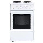 Плита электрическая Flama AE 1403 W белый, конфорок 4 шт, духовка 50 л, 50 см x 85 см x 60 см, фото2