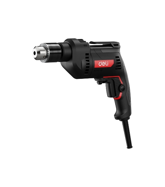 Дрель Deli DE-CZ13-1E, 680Вт, сетевая, ударная