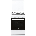 Плита газовая Cezaris ПГ 3200-03 белый, конфорок 4 шт, духовка 59 л, 60 см x 85 см x 60 см, фото 1