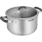 Кастрюля Rondell Stolz RDS-1754, 5.2 л, 24 см, нержавеющая сталь, с крышкой, фото3