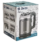 Чайник электрический DELTA DL-1115 серый, фото5