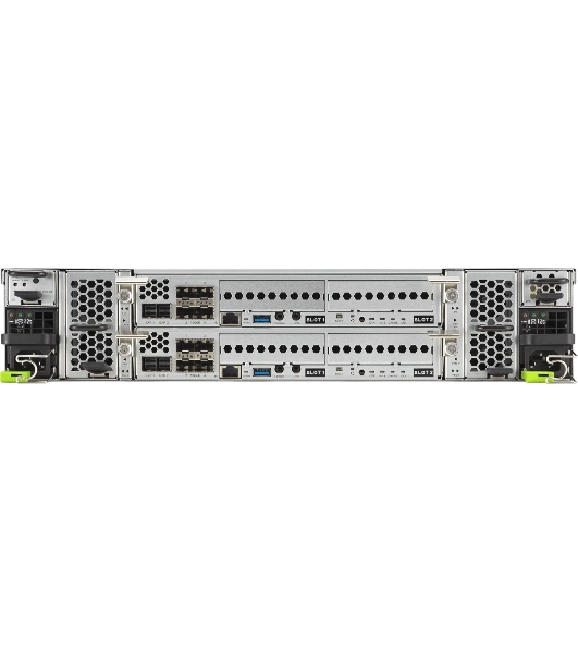 Серверная платформа ASUS VS320D-RS26-D1712106Z, 2U, Intel Xeon 64-bit 4-core, 4x DDR4 ECC DIMM, 26 x 2.5' SATA/SAS hsb, 1x 1GbE RJ45 LAN Port, 2x 12Gb/s SAS Wide Port, 1+1 850W
