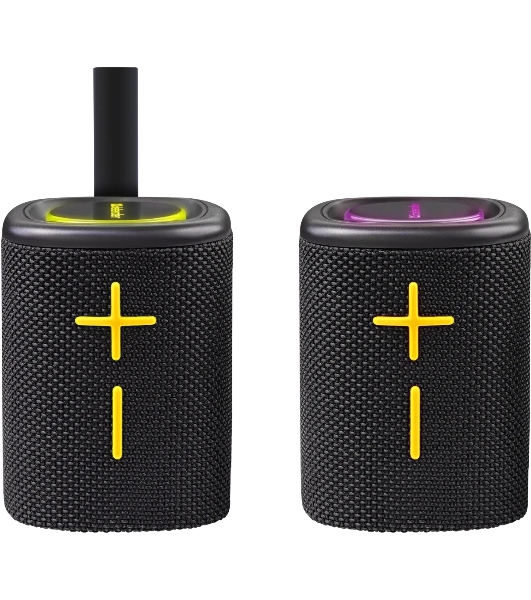 Колонка портативная Defender Union black (20Вт, 2.0 стерео, Bluetooth, питание от аккумулятора)