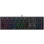 Клавиатура A4Tech Fstyler FX60H проводная, USB Type-A, серый, фото 1