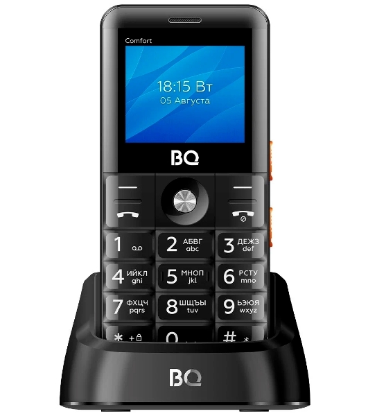 Мобильный телефон BQ 2006 Comfort черный