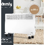 Конвектор электрический Domfy DCW-CH1015 белый, 1500 Вт, 20 м2, термостат, фото13