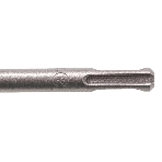 Бур по бетону Denzel двойная спираль, Cobalt W-tip, 12x260 мм, SDS PLUS, фото2