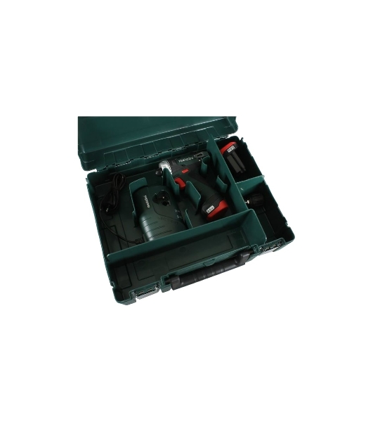 Дрель-шуруповерт Metabo PowerMaxx BS, 12 В, 2 Ач, 34 Нм, щеточный