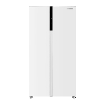 Холодильник SNOWCAP SBS NF 472 W 472л белый двухкамерный 291/145л морозилка сбоку, No Frost, Side by Side, фото 1