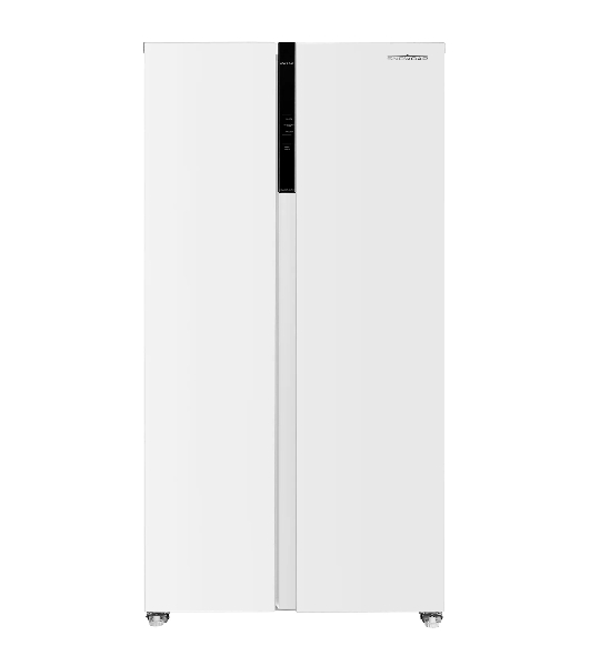 Холодильник SNOWCAP SBS NF 472 W 472л белый двухкамерный 291/145л морозилка сбоку, No Frost, Side by Side