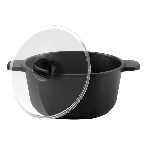 Кастрюля Maunfeld Osvald MF22SVLD03CR универсальная из литого алюминия со стеклянной крышкой, 3 л, фото5