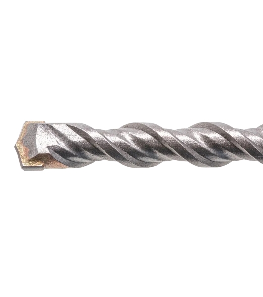 Бур по бетону Denzel двойная спираль, Cobalt W-tip, 12x260 мм, SDS PLUS