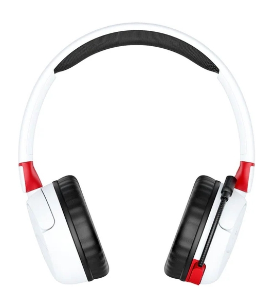 Гарнитура HyperX Cloud Mini белый, беспроводная + проводная, Bluetooth, до 25 ч, совместимость с PS5, Xbox