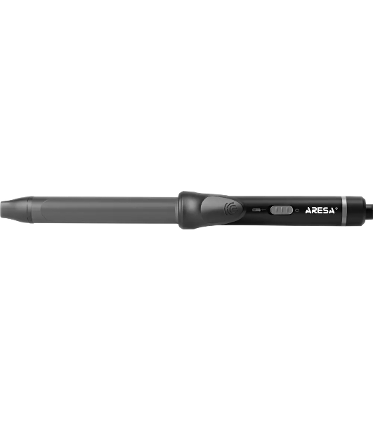 Щипцы для завивки волос ARESA AR-3346 чёрный, 25 мм, 220 °C, 1 режим