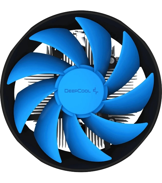 Кулер для процессора DEEPCOOL ARCHER BIGPRO V2 черный/синий, 120 мм, алюминий/медь, 2000 об/мин, 29.7 дБ, 4 pin, 125 Вт, 70 мм