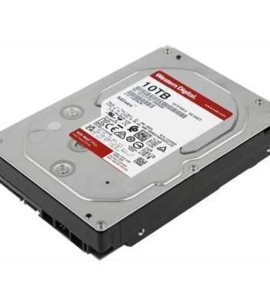 Жесткий диск HDD Western Digital 10Tb, 7200RPM SATA 3.5 Red Plus NAS 512MB buffer