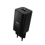 Сетевое зарядное устройство MORE CHOICE NC85i 1USB+1Type-C 3.0A PD 20W+QC3.0 для Lightning 8-pin Type-C, черный, фото 1