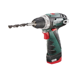 Дрель-шуруповерт Metabo PowerMaxx BS, 12 В, 2 Ач, 34 Нм, щеточный