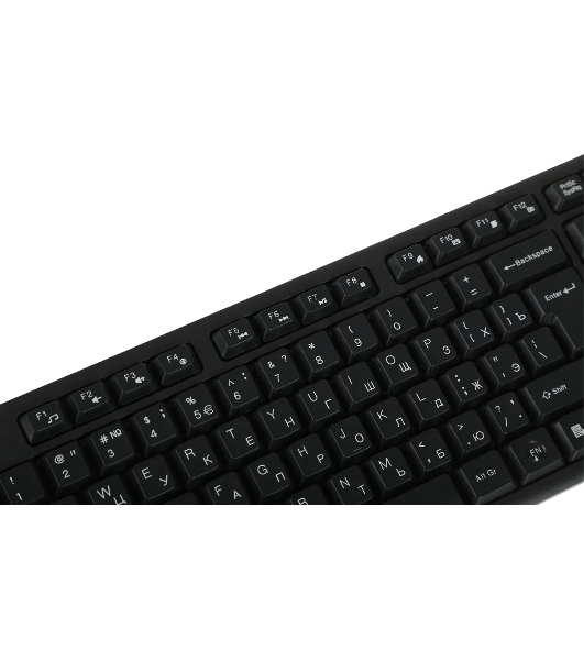 Клавиатура проводная A4Tech KR-3, USB, черный