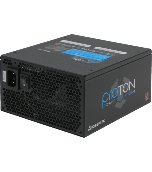 Блок питания Chieftec Proton BDF-650C, 650Вт, 80 PLUS Bronze, 140мм, модульный, черный