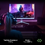 Монитор 23.8' Digma Overdrive 24P410F IPS 1920x1080, 200 Гц, 2 мс, 16:9, 300 кд/м2, 1xHDMI, 1хDP, 1xUSB, 1x3.5 мм, голубой, фото7