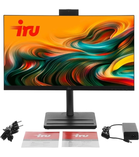 Моноблок IRU Tactio 24ID 24.5' Full HD i5 12400 (2.5) 16Gb SSD512Gb UHDG 730 без ОС GbitEth WiFi BT 120W Cam черный 1920x1080 (RUS)