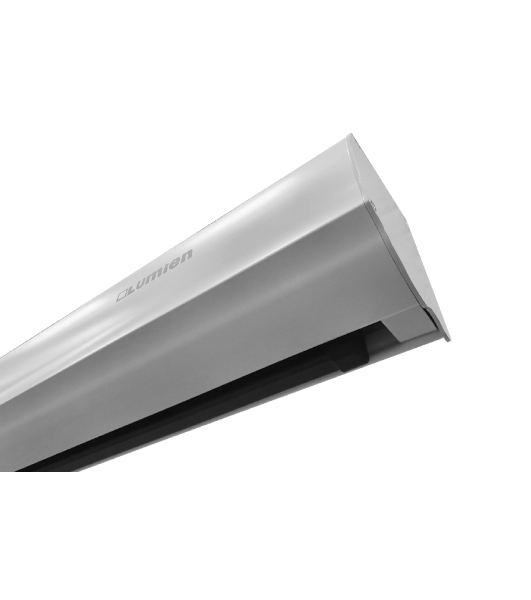 Экран с электроприводом Lumien Master Business Control LMBC-100109 275х412 см, (раб.область 240х384 см) (178') Matte White, черная кайма по периметру, верх.кайма 15 см, цвет корпуса белый 16:10. В комплекте триггер., RS232, IR, RF управл.