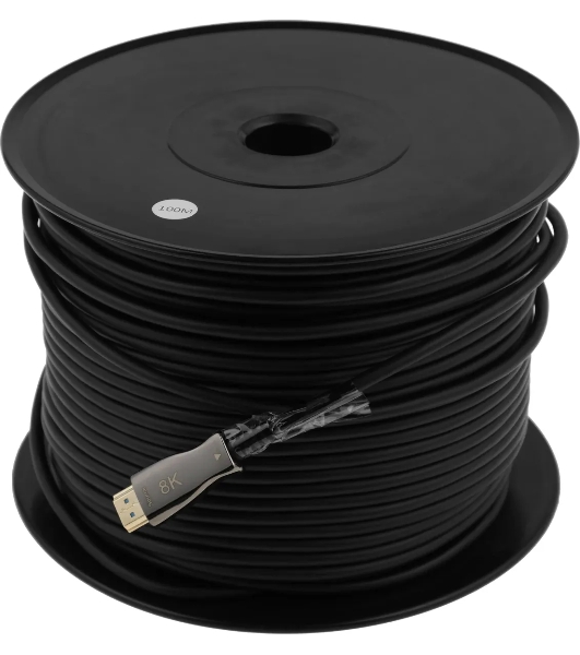 Кабель соединительный аудио-видео Premier 5-806 100.0 HDMI (m)/HDMI (m) 100м. позолоч.конт. черный