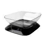 Весы кухонные Blackton Bt KS113 черный, тип управления: сенсорное, дисплей LED, количество высокочувствительных датчиков: 4, выбор единиц измерения: грамм, фунт, унция, миллилитр, интервал измерения: 1 г, максимальный вес: 10 кг, функция вычета веса тары, индикация перегрузки, индикатор замены батарейки, автоматическое и ручное отключение, автообнуление, материал корпусаластик, нескользящие ножки, источник питания: 3 х AAA, номинальное напряжение: 4.5 В', фото2
