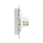 Механизм розетки RJ45 (cat5) EKF UP1-SOA-RJ45-5 алюминий Эпика, фото4