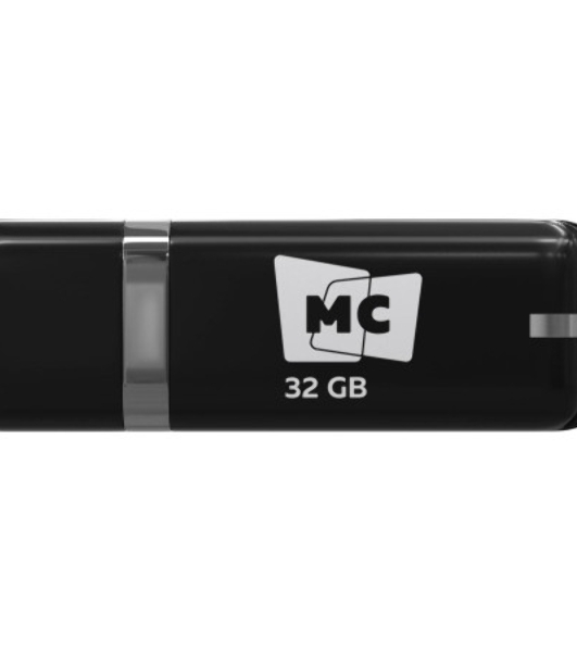 Флешка USB MORE CHOICE МФБ32 Black (4620202558909), 32Gb, USB 3.0, R/W 25/15, черный