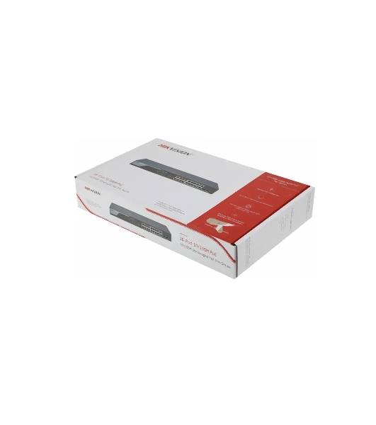 Коммутатор Hikvision DS-3E0318P-E(C), 16×1 Гбит/с PoE + 1×1 Гбит/с RJ45 + 1×1 Гбит/с Combo (RJ45/SFP), неуправляемый
