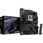 Материнская плата Gigabyte X870E AORUS PRO X3D, AM5, AMD X870E, 4xDDR5, 4xSATA, 4xM.2, 1xPCIe 5.0 x16, 1xPCIe 4.0 x16, 1xPCIe 3.0 x16, 1xHDMI, 1x5Gb LAN, Wi-Fi 7, Bluetooth 5.4, 2xUSB-C 40Gbps (USB4), 2xUSB-C 10Gbps, 5xUSB-A 10Gbps, 3xUSB-A 5Gbps, 3x3.5 мм + S/PDIF оптический, 7.1, чёрный, ATX, фото 1