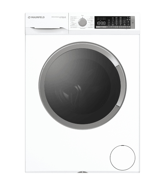 Стиральная машина Maunfeld MFWM127WH200 ST INVERTER SLIM белый, загрузка фронтальная 7 кг, 1200 об/мин, класс A+++