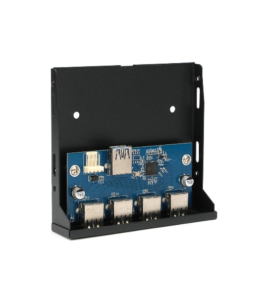 Планка USB 3.0 на переднюю панель 3.5' Gembird FP3.5-USB3-4A, USB, 4xUSB-A 3.0