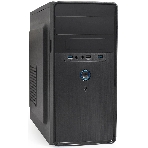Компьютерный корпус Minitower ExeGate BA-309U2-UNS350 (mATX, БП UNS350 с вент. 12см, 1хUSB+2хUSB 3.0, HD аудио, черный), фото 1