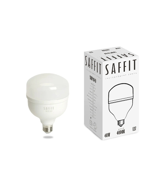 Лампа светодиодная SAFFIT SBHP1040 (55092) 40Вт E27 белый